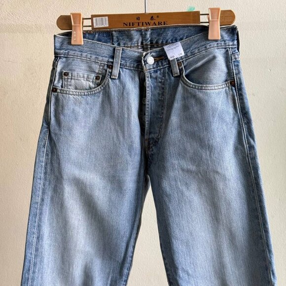 Light Wash Straight-Leg Denim Jeans – Size S - Picture 2 of 5